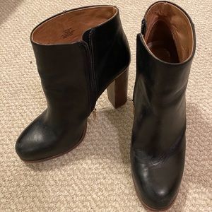 Vince Camuto Chunky Black Boots